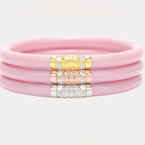 Budhagirl Jewelry - BUDHAGIRL THREE KINGS ALL WEATHER BANGLES® (AWB®) - PINK
Size Medium
Brand New